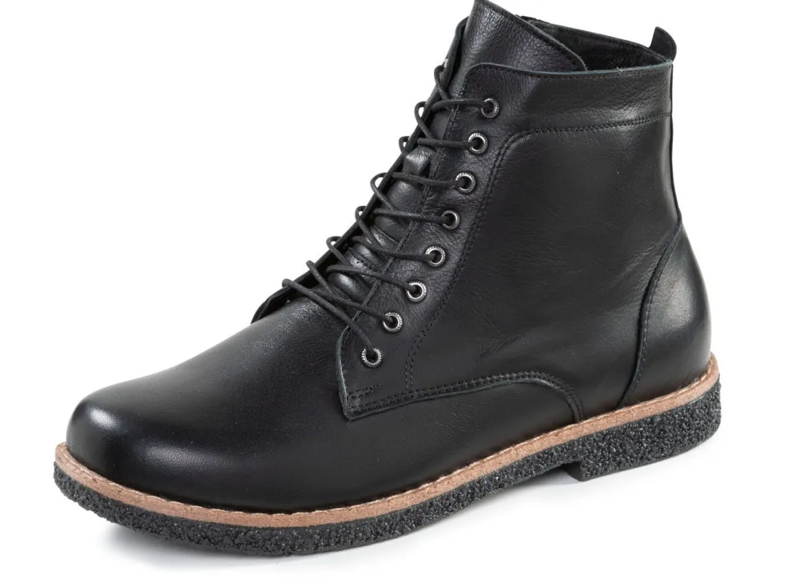 Andrea Conti, klassiche Damen-Boots, mit herausnehmbarem Fußbett