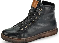Andrea Conti, klassiche Damen-Stiefeletten, Winterschuhe, mit herausnehmbarem Fußbett