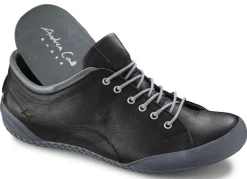 Andrea Conti, klassische Damen-Schnürschuhe, mit herausnehmbarem Lederfußbett