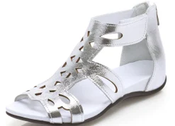 Andrea Conti, modische Damen-Sandalen, aus Leder