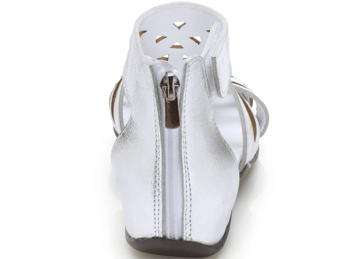 Andrea Conti, modische Damen-Sandalen, aus Leder