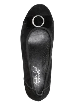 Andrea Conti, schicke Damen-Pumps, mit Gummizug