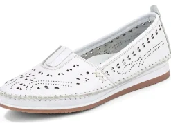 Andrea Conti, sommerliche Damen-Slipper, mit Gummizug