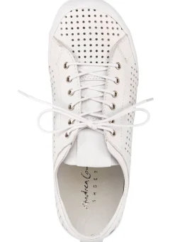 Andrea Conti, sommerliche Damen-Schnürschuhe, mit herausnehmbarem Fußbett