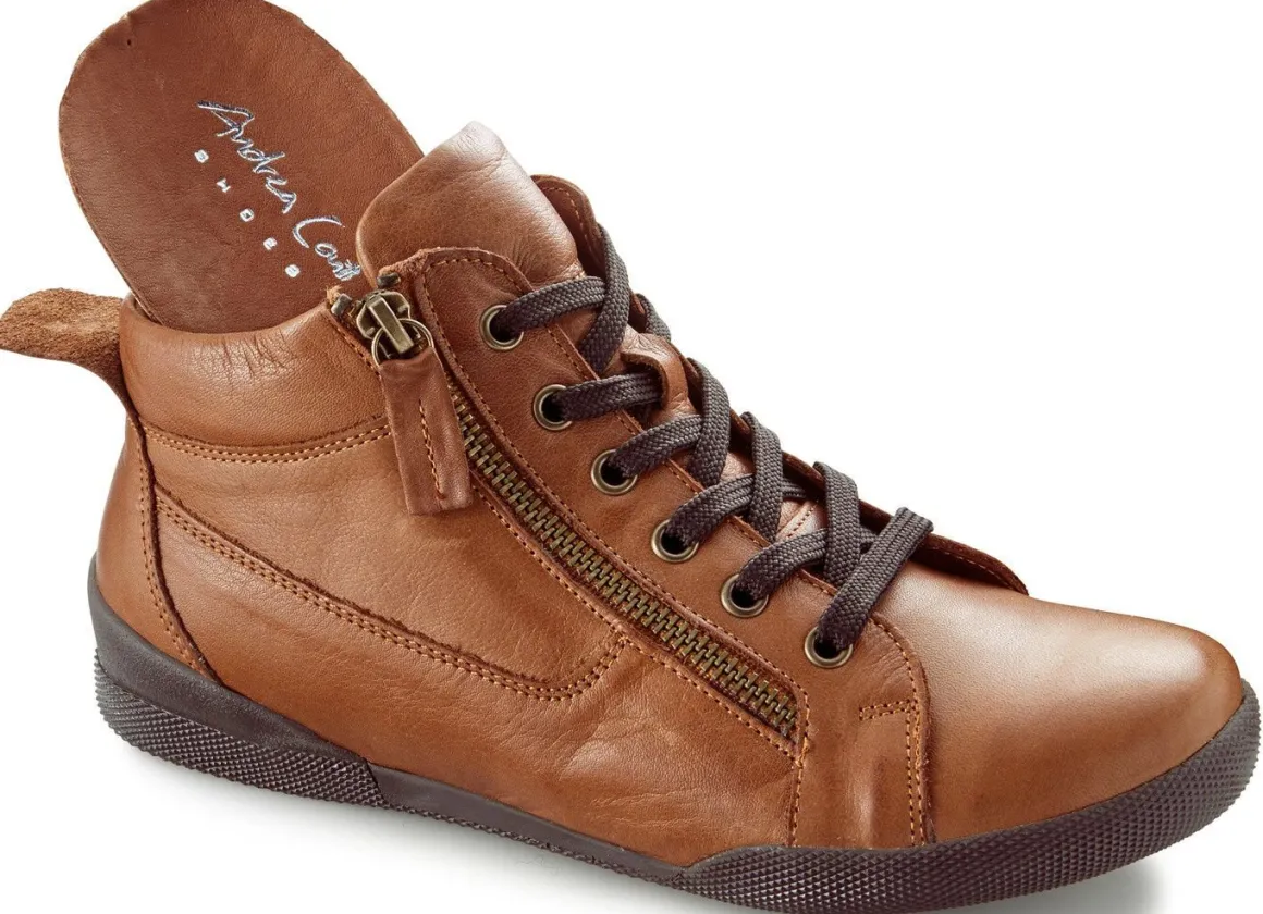Andrea Conti, sportive Damen-Boots, mit herausnehmbarem Fußbett