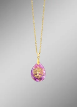 Anhänger mit echt Amethyst