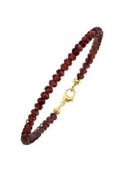 Armband mit echt Rhodolith - ein Highlight für Ihr Handgelenk!