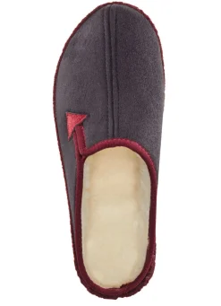 Atmungsaktive Damen-Hauschuhe, mit Gummizug