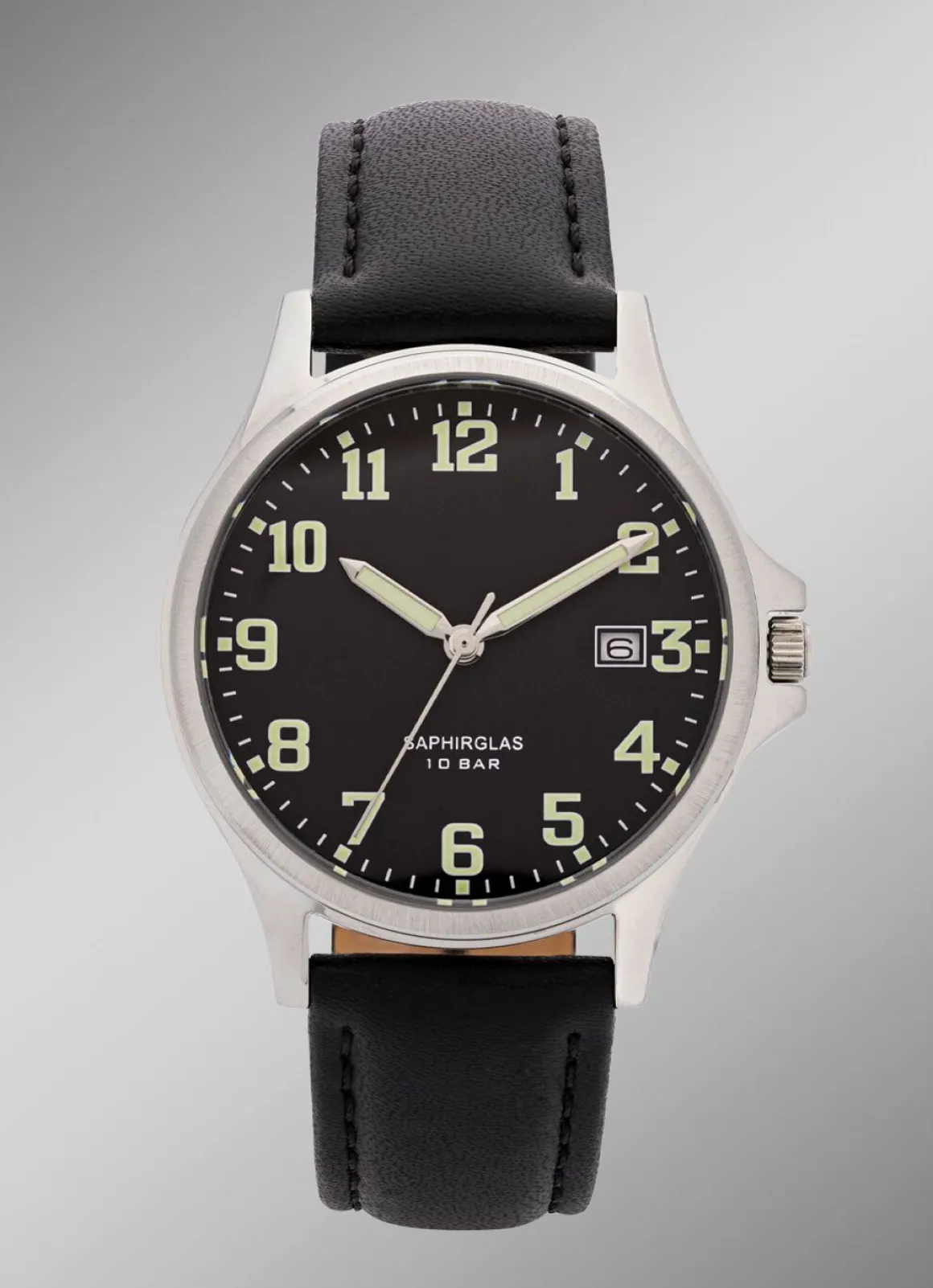 Beliebte Para-Quartz-Herrenuhr