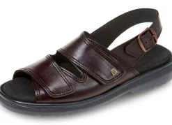 Bequeme Herren-Sandalen, Weite K, mit herausnehmbarem Fußbett
