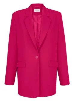 Blazer mit 1-Knopf-Verschluss