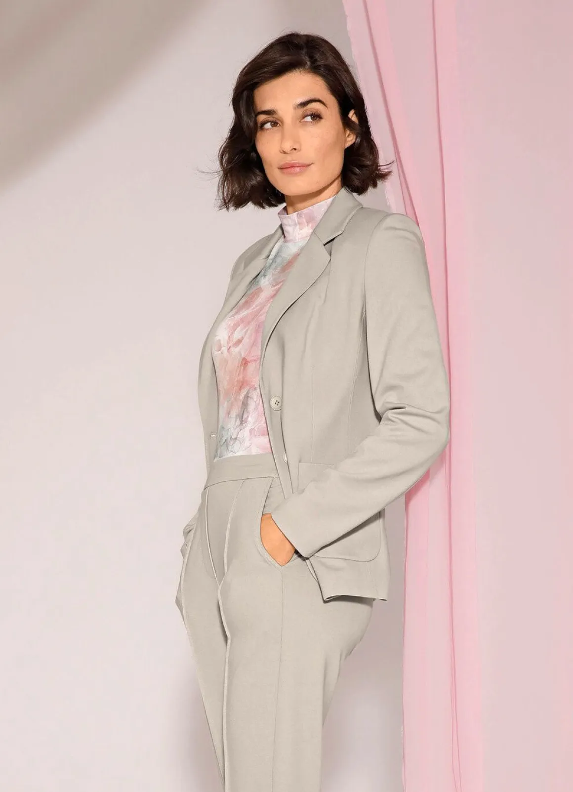 Blazer mit Reverskragen