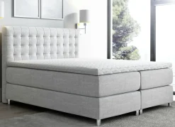 Boxspringbett mit Topper