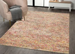 Brücken und Teppich aus Jute und Wolle