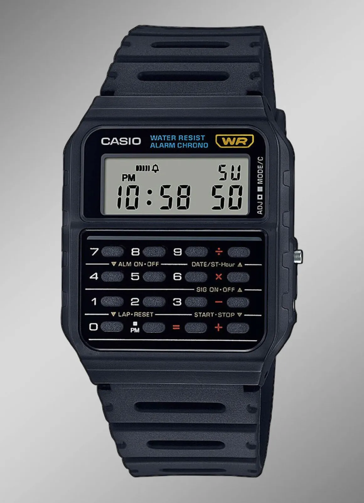 Casio Vintage Taschenrechneruhr