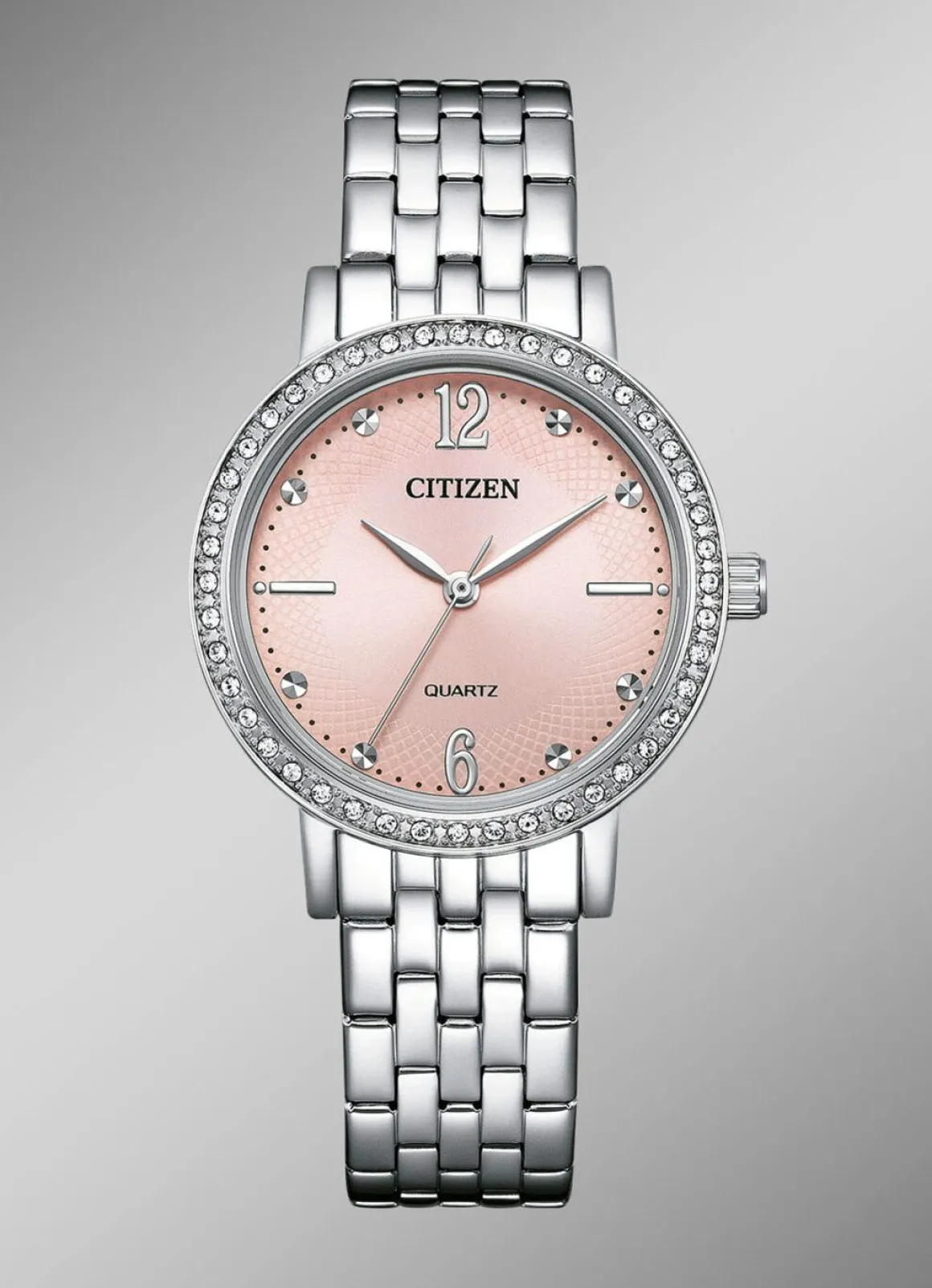 Citizen Quartz-Damenuhr mit Edelstahlbandgehäuser