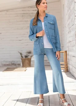Culotte in 5-Pocket-Form