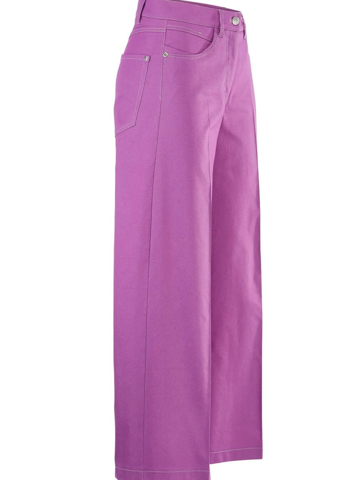 Culotte mit modisch weitem Bein