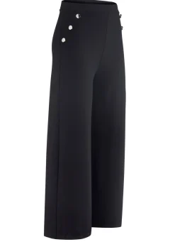 Culotte mit Zierknöpfen