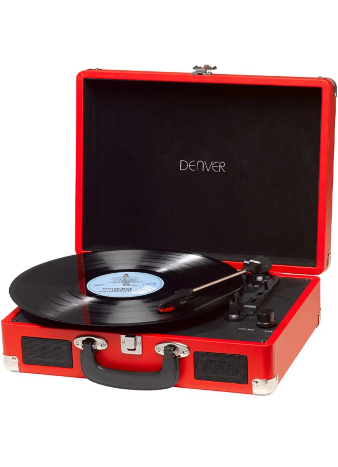 Denver VPL-120 Koffer-Plattenspieler mit Digitalisierungsfunktion