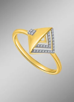 Edler Damenring mit Diamanten