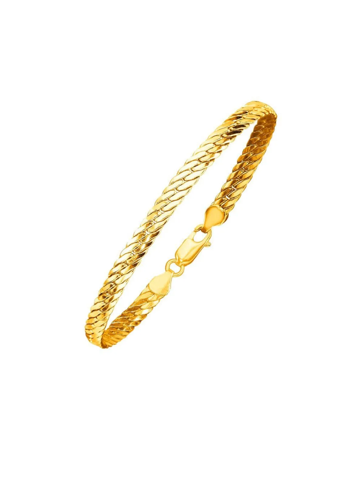 Edles Panzerarmband, 4 mm stark