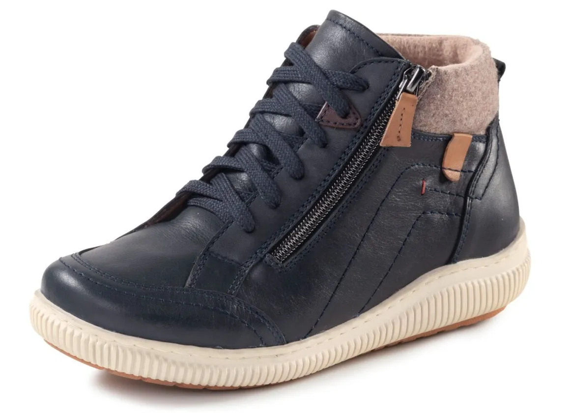 ELENA EDEN, bequeme Damen-Boots, Weite H, mit herausnehmbarem Fußbett