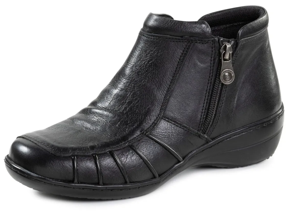 ELENA EDEN, bequeme Damen-Boots, Weite H, mit herausnehmbarem Fußbett