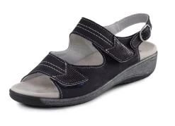ELENA EDEN, bequeme Damen-Sandalen, Weite G, mit herausnehmbarem Fußbett