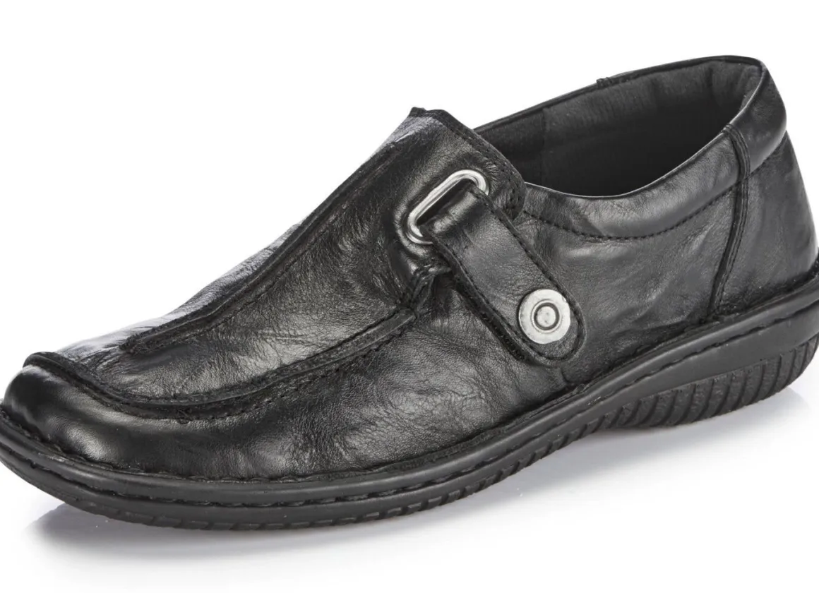 ELENA EDEN, bequeme Damen-Slipper, Weite G, mit herausnehmbarem Fußbett