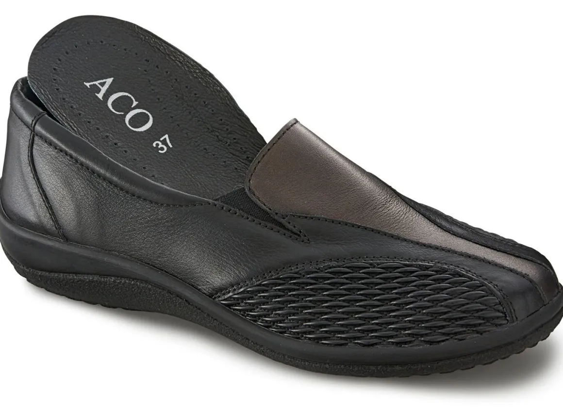 ELENA EDEN, bequeme Damen-Slipper, Weite G, mit herausnehmbarem Fußbett