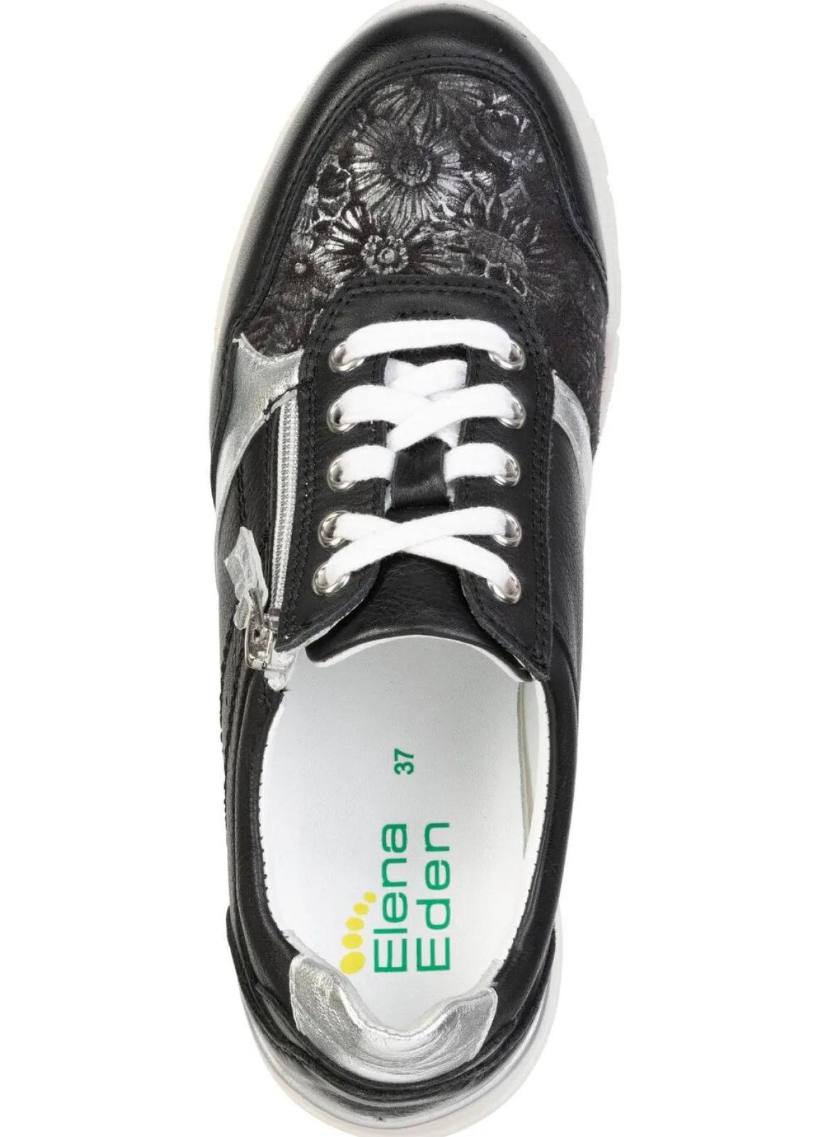 ELENA EDEN, bequeme Damen-Sneaker, Weite H, mit herausnehmbarem Fußbett