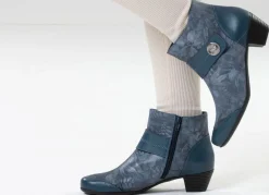 ELENA EDEN, elegante Damen-Stiefeletten, Weite G, mit herausnehmbarem Fußbett