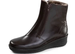 ELENA EDEN, gefütterte Damen-Stiefeletten, Winterschuhe, Weite H, mit Lammfell