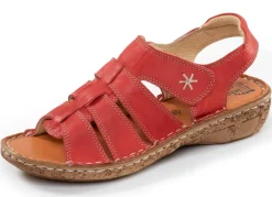 ELENA EDEN, klassische Damen-Sandalen, Weite G, mit Klettverschluss