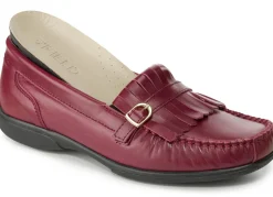 ELENA EDEN, klassische Damen-Slipper, Weite H, mit herausnehmbarem Lederfußbett