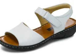 ELENA EDEN, modische Damen-Sandalen, Weite G, mit Klettverschluss