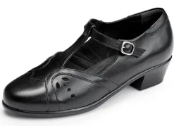 ELENA EDEN, schicke Damen-Pumps, Weite H, aus Leder