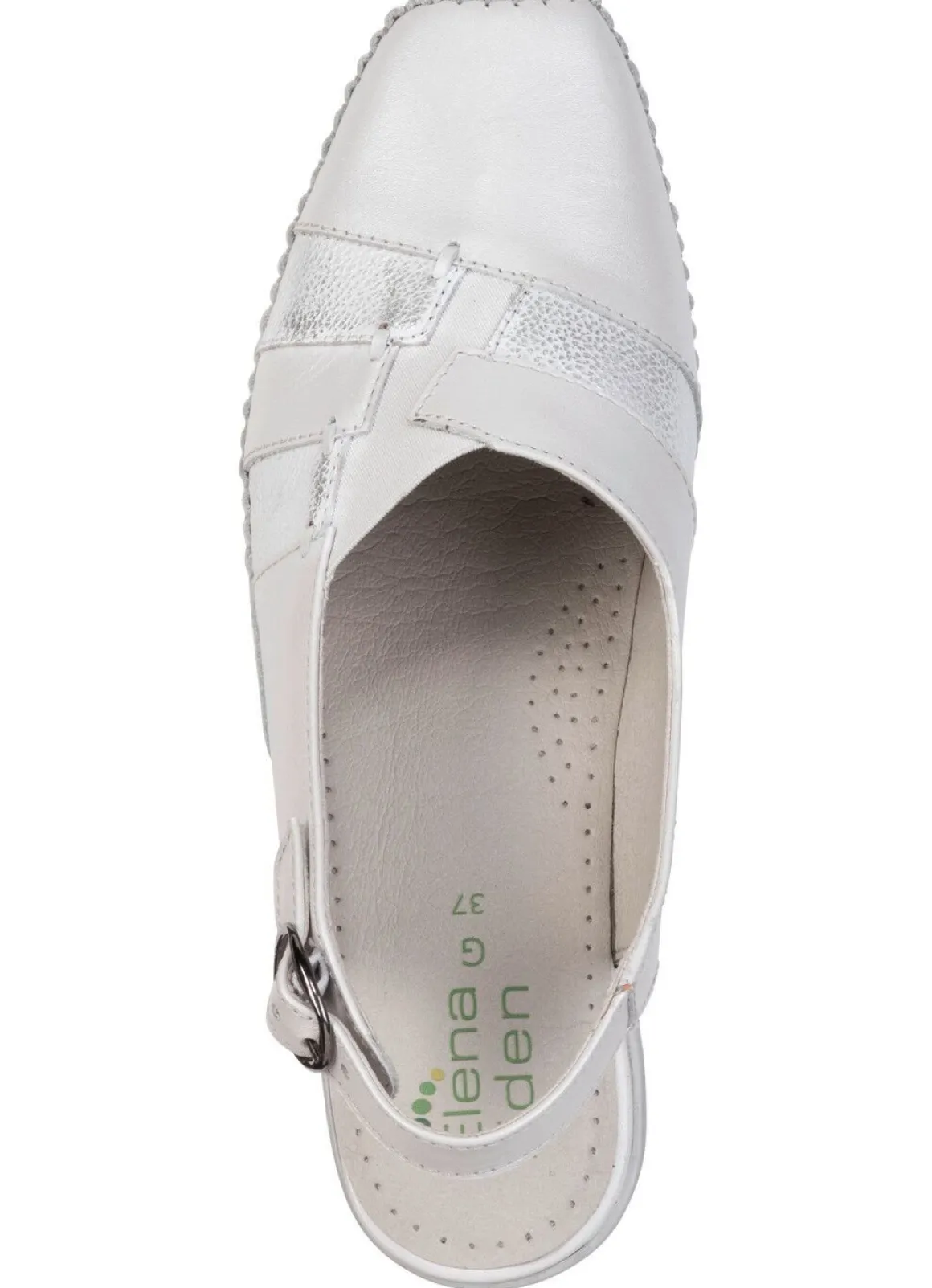 ELENA EDEN, schicke Damen-Sandalen, Weite G, mit Gummizug