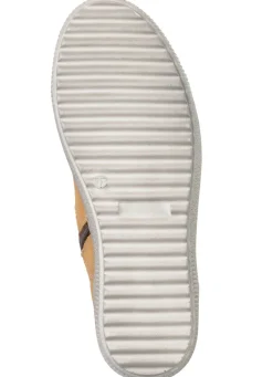 ELENA EDEN Schnür-Bootie aus Nubukleder, mit Leder-Applikation