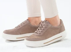 ELENA EDEN Sneaker aus feinem Veloursleder
