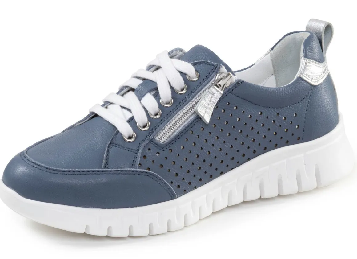 ELENA EDEN, sommerliche Damen-Sneaker, Weite H, mit herausnehmbarem Fußbett