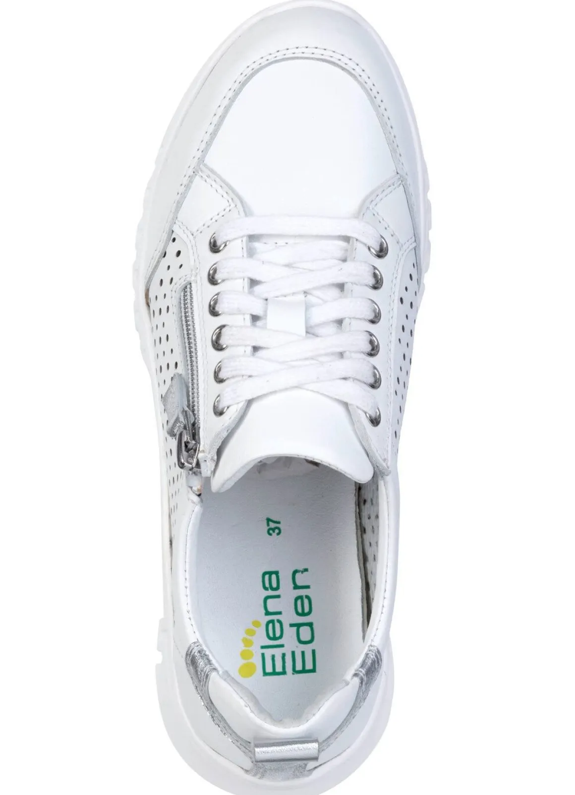 ELENA EDEN, sommerliche Damen-Sneaker, Weite H, mit herausnehmbarem Fußbett