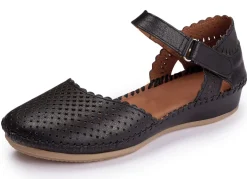 ELENA EDEN, sommerliche Damen-Sandalen, Weite G, aus Leder
