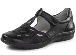 ELENA EDEN, sommerliche Damen-Slipper, Weite H, mit herausnehmbarem Fußbett