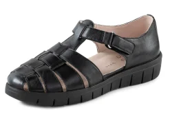ELENA EDEN, sommerliche Damen-Slipper, Weite H, mit herausnehmbarem Fußbett