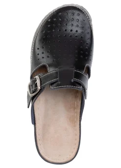 ELENA EDEN, sommerliche Damen-Clogs, Weite G, mit verstellbarer Schließe