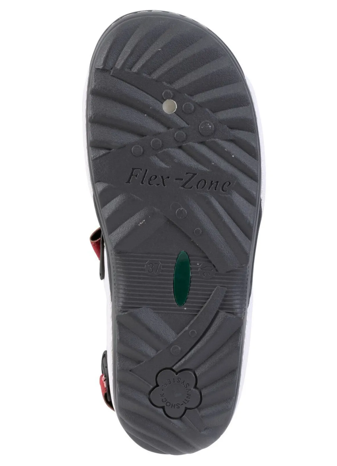 ELENA EDEN, sportliche Damen-Trekkingsandalen, Weite G, mit Klettverschluss