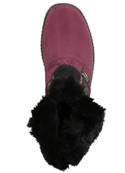 ELENA EDEN Stiefelette aus weichem Textilmaterial