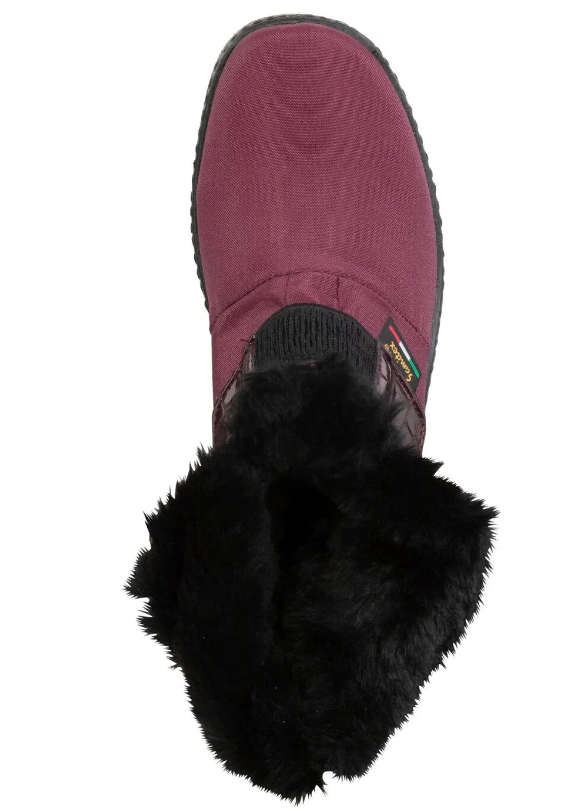 ELENA EDEN Stiefelette aus weichem Textilmaterial
